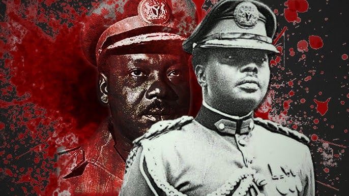 Lt. Col. (then) Murtala Mohammed and Gen. Aguiyi Ironsi